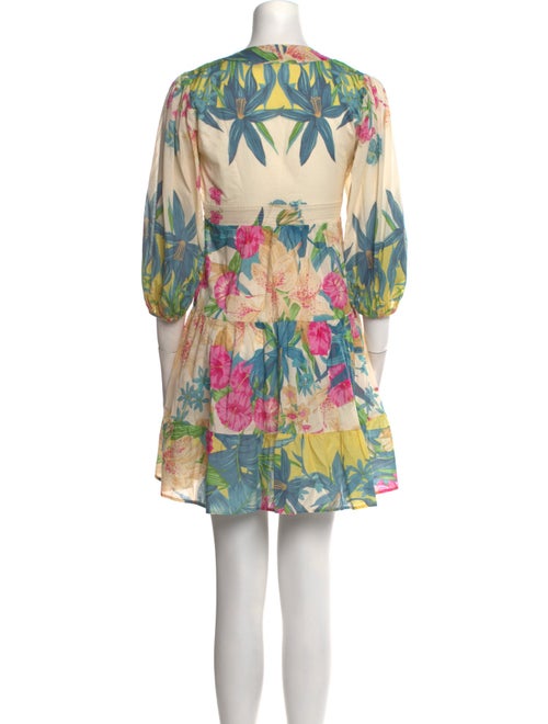 Pinko Floral Print Mini Dress