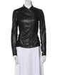 Pinko Leather Biker Jacket