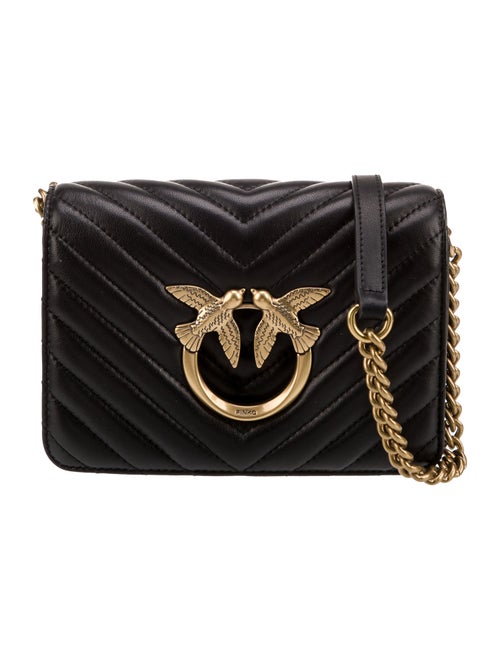 Pinko Leather Shoulder Bag