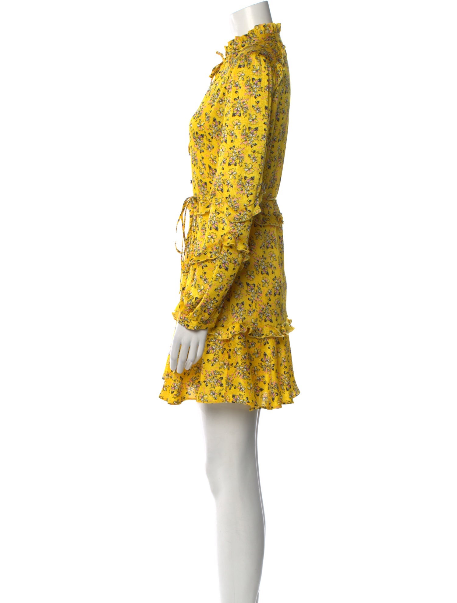 Pinko Floral Print Mini Dress