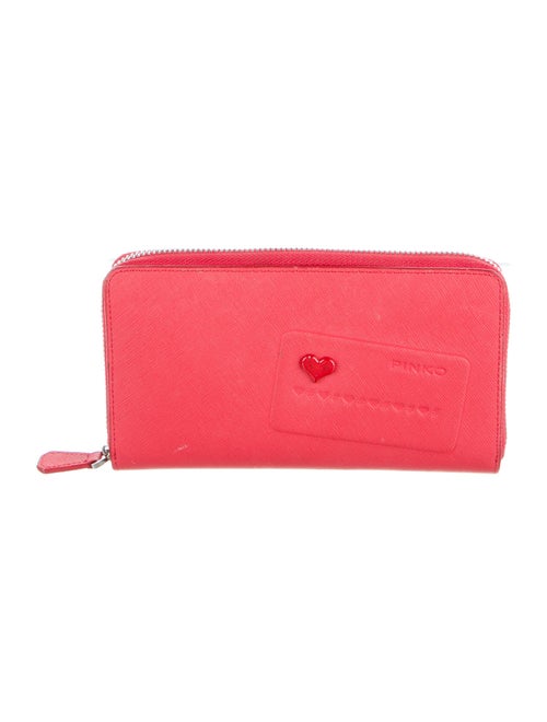 Pinko Saffiano Leather Continental Wallet
