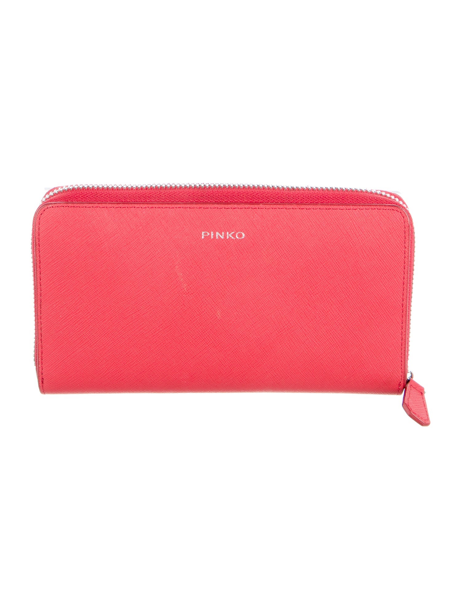 Pinko Saffiano Leather Continental Wallet
