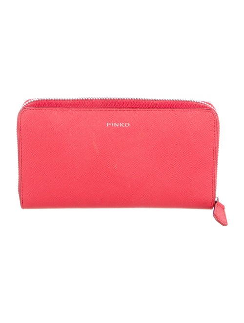 Pinko Saffiano Leather Continental Wallet