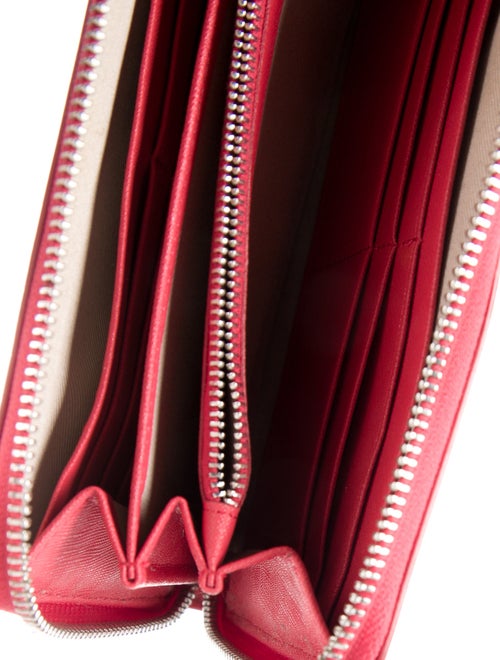 Pinko Saffiano Leather Continental Wallet