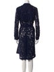 Pinko Lace Pattern Knee-Length Dress
