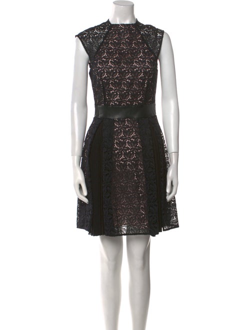 Pinko Lace Pattern Mini Dress