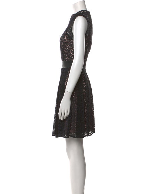 Pinko Lace Pattern Mini Dress