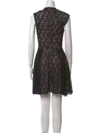 Pinko Lace Pattern Mini Dress