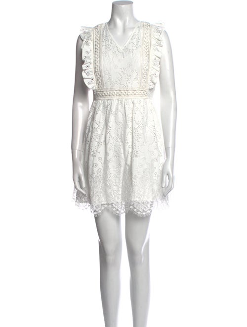 Pinko V-Neck Mini Dress