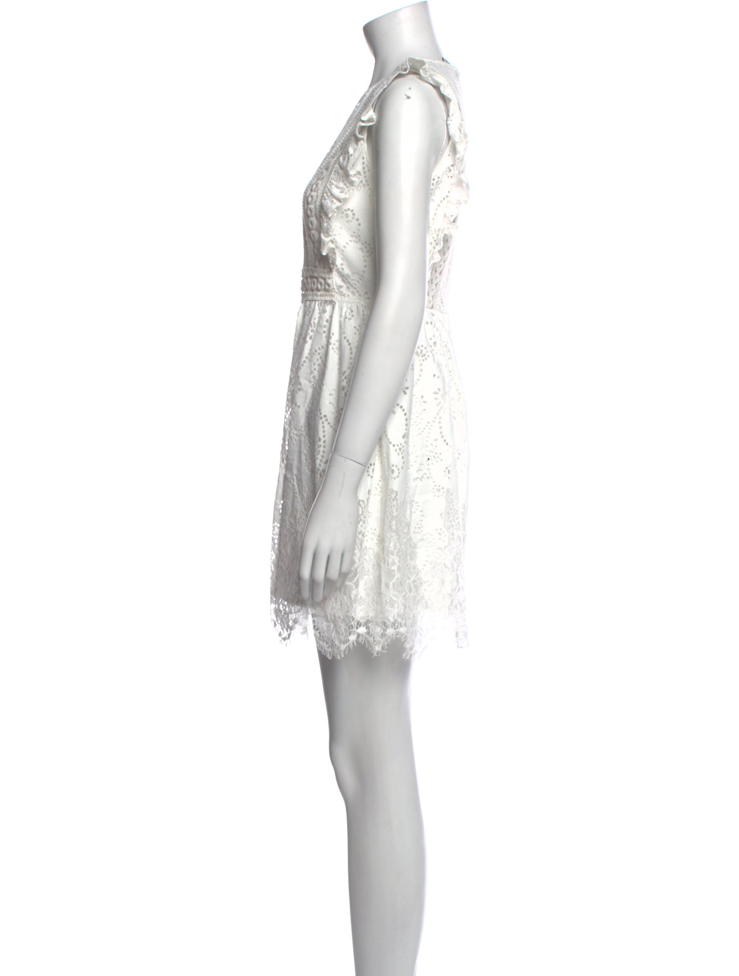 Pinko V-Neck Mini Dress