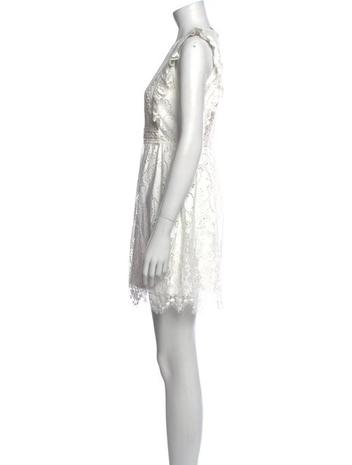 Pinko V-Neck Mini Dress