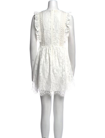 Pinko V-Neck Mini Dress