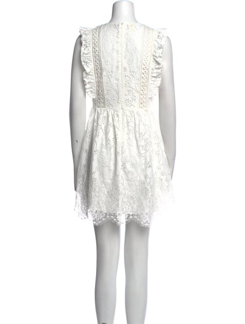 Pinko V-Neck Mini Dress