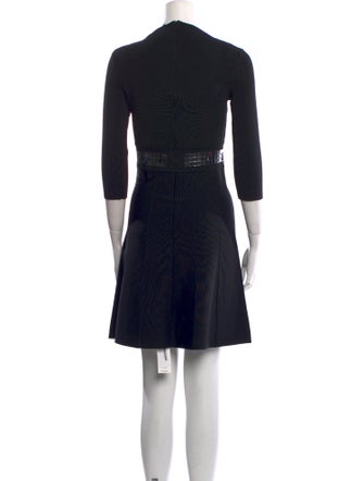 Pinko Bateau Neckline Mini Dress