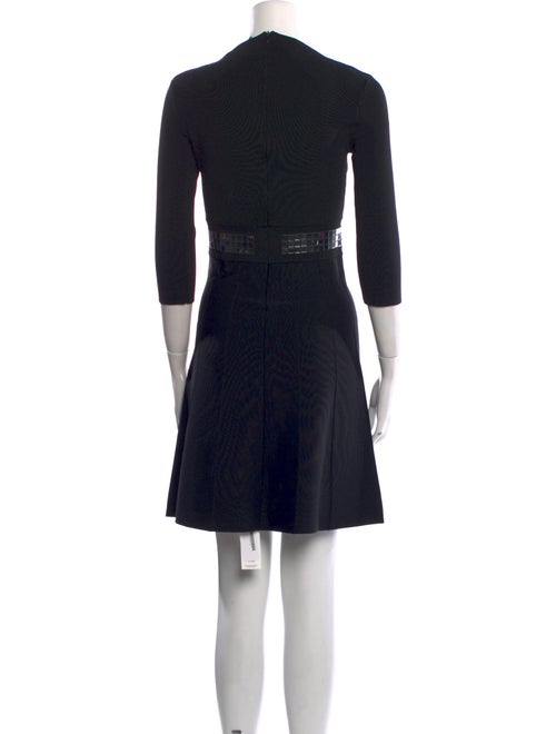 Pinko Bateau Neckline Mini Dress