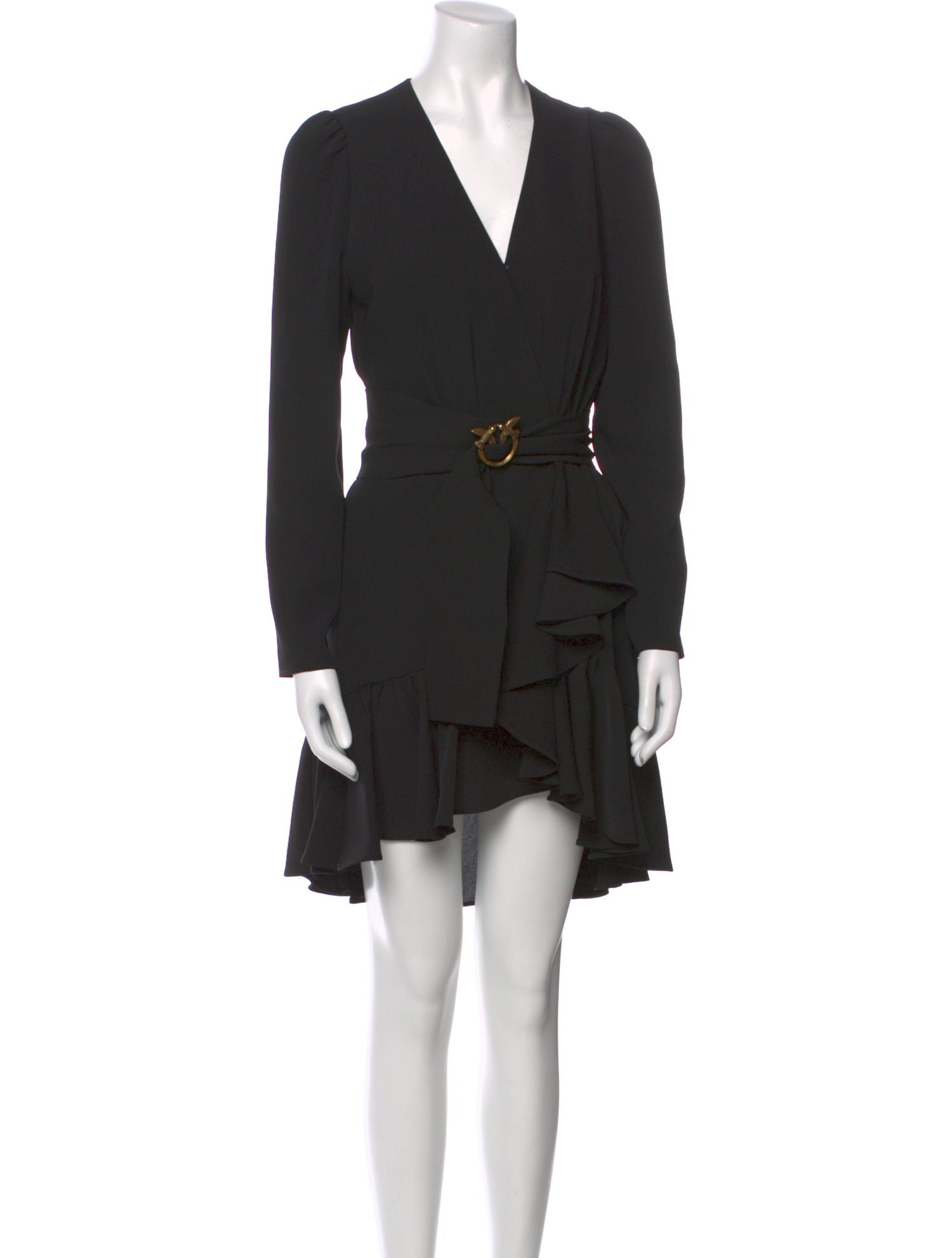 Pinko V-Neck Knee-Length Dress