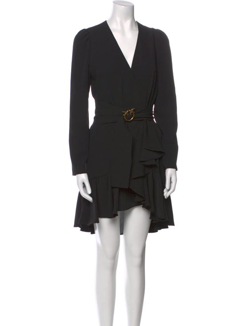 Pinko V-Neck Knee-Length Dress