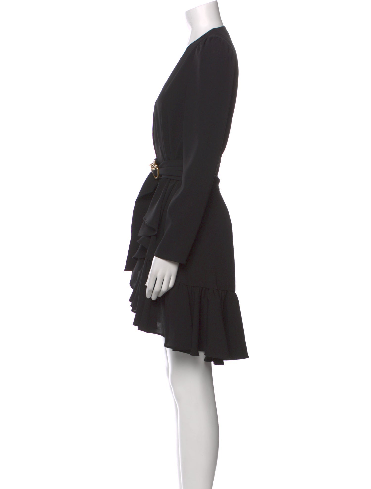 Pinko V-Neck Knee-Length Dress