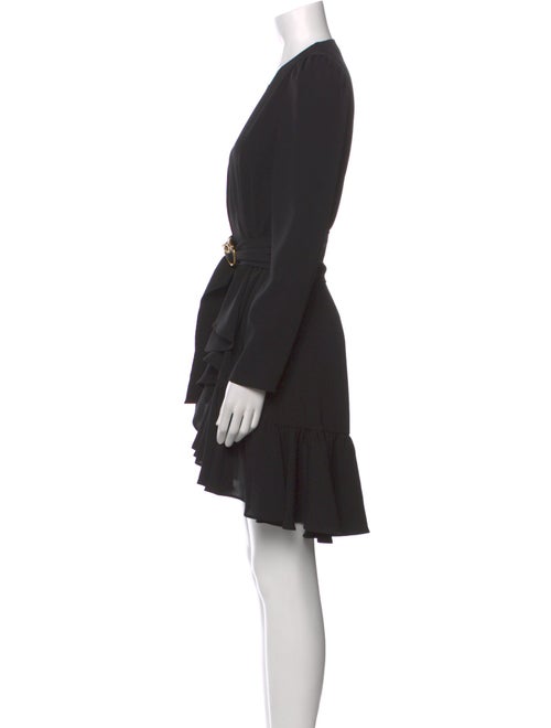 Pinko V-Neck Knee-Length Dress