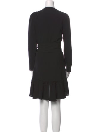 Pinko V-Neck Knee-Length Dress