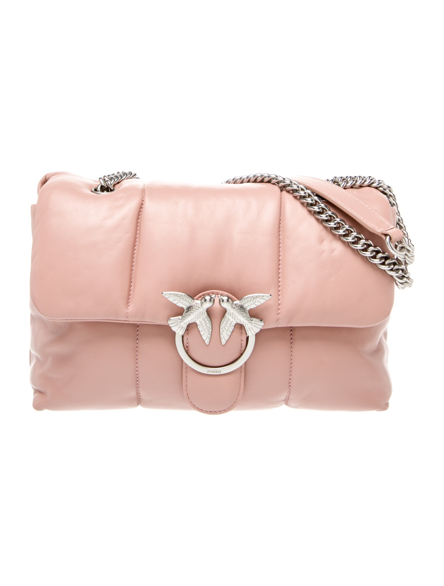 Pinko Leather Shoulder Bag