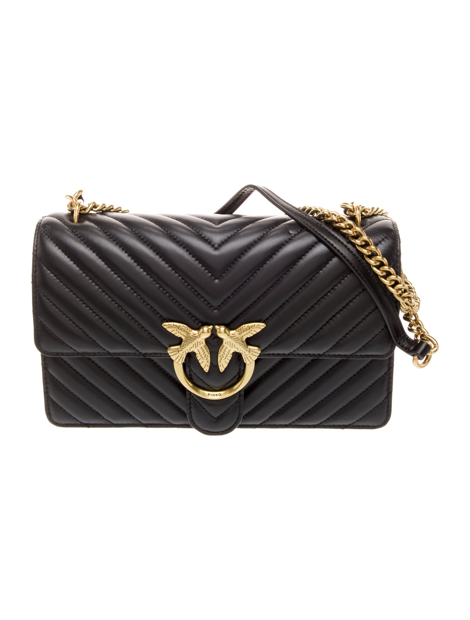 Pinko Leather Shoulder Bag w/ Tags