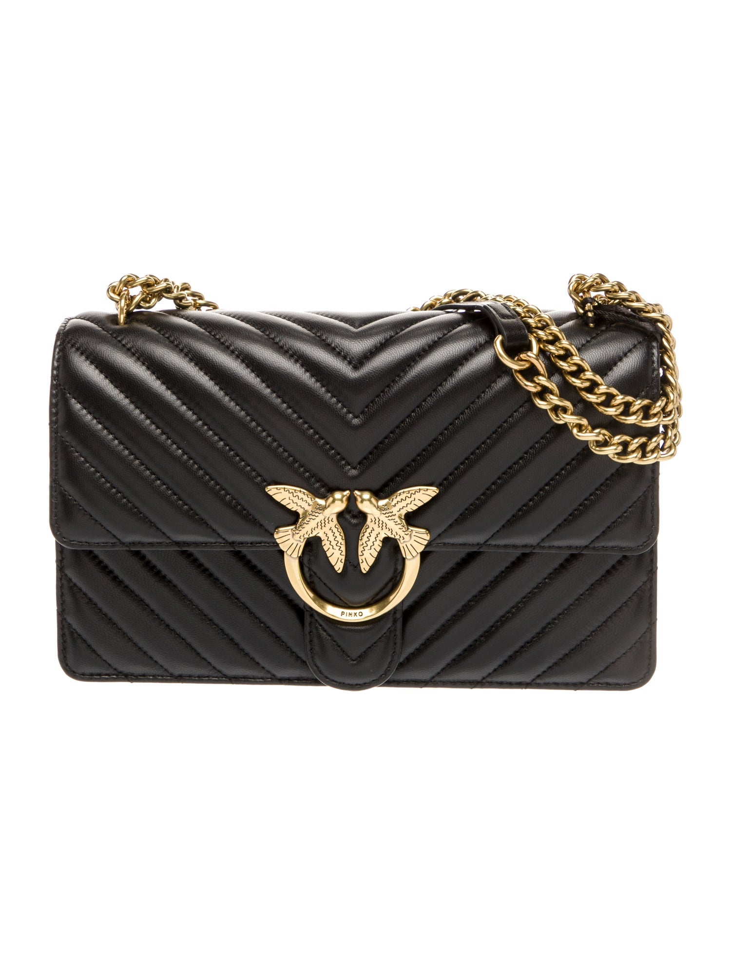 Pinko Leather Top Handle Bag w/ Tags