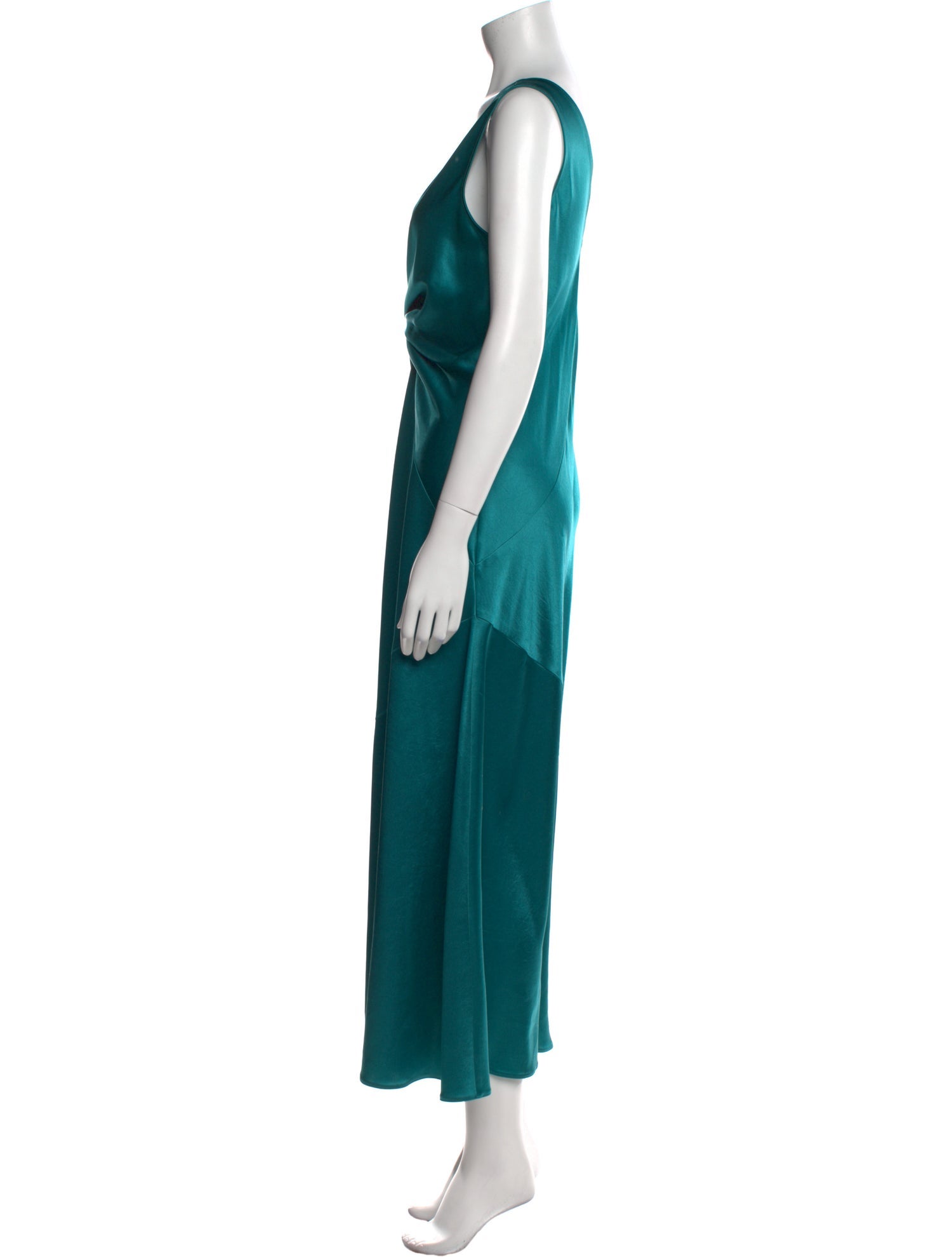 Pinko V-Neck Long Dress