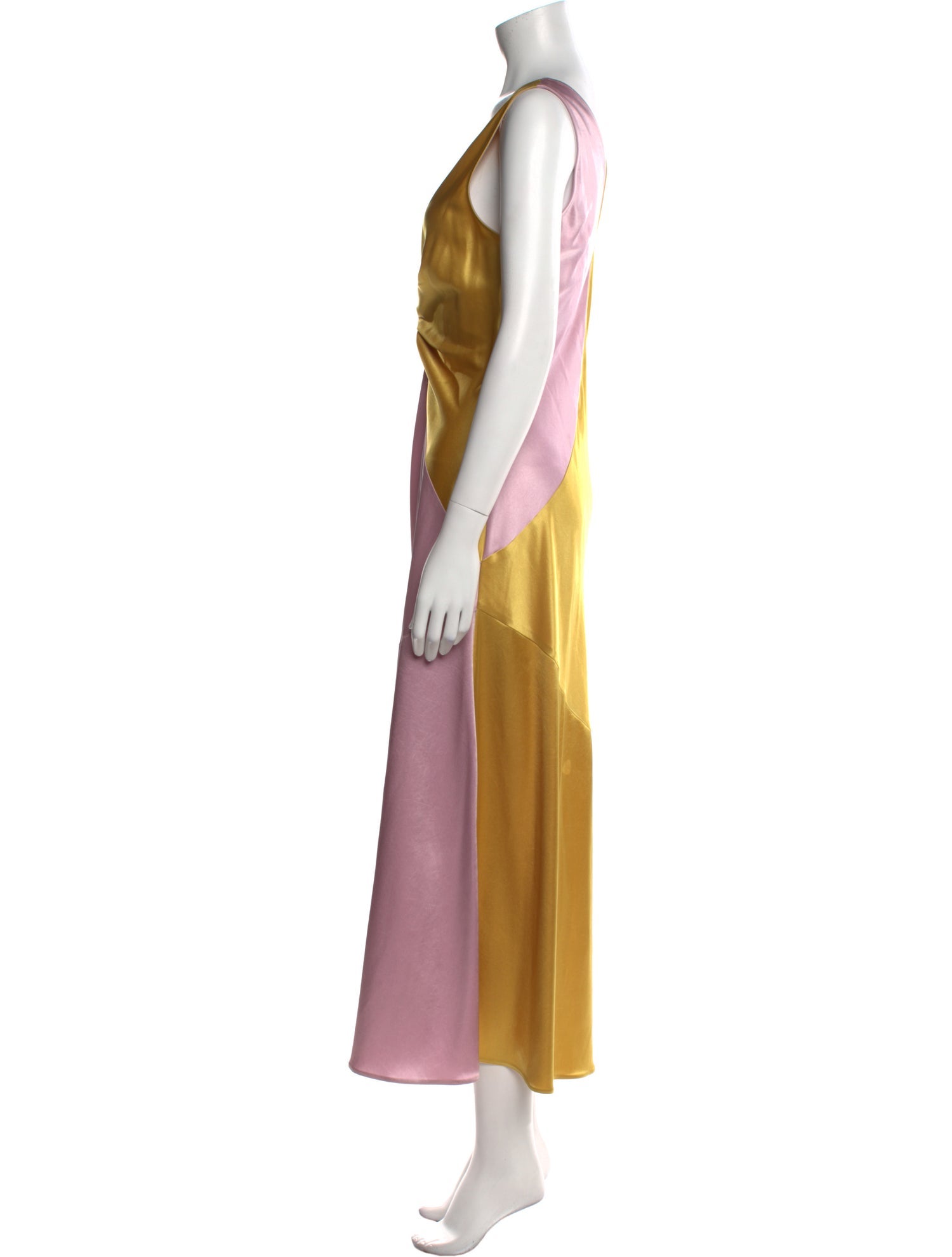 Pinko V-Neck Long Dress