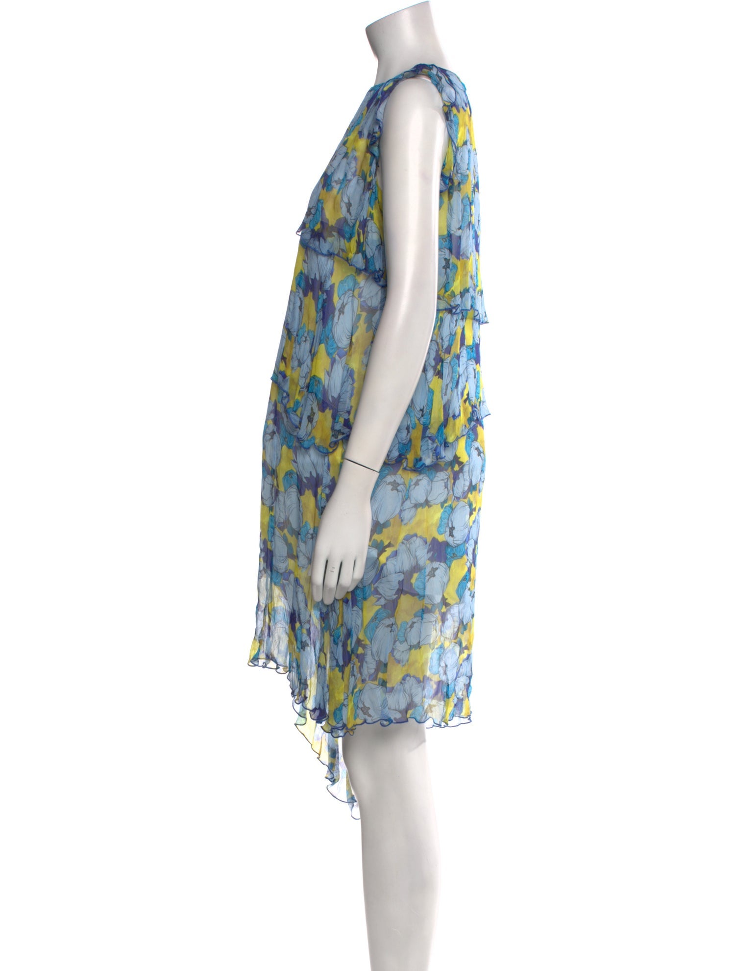 Pinko Floral Print Mini Dress w/ Tags