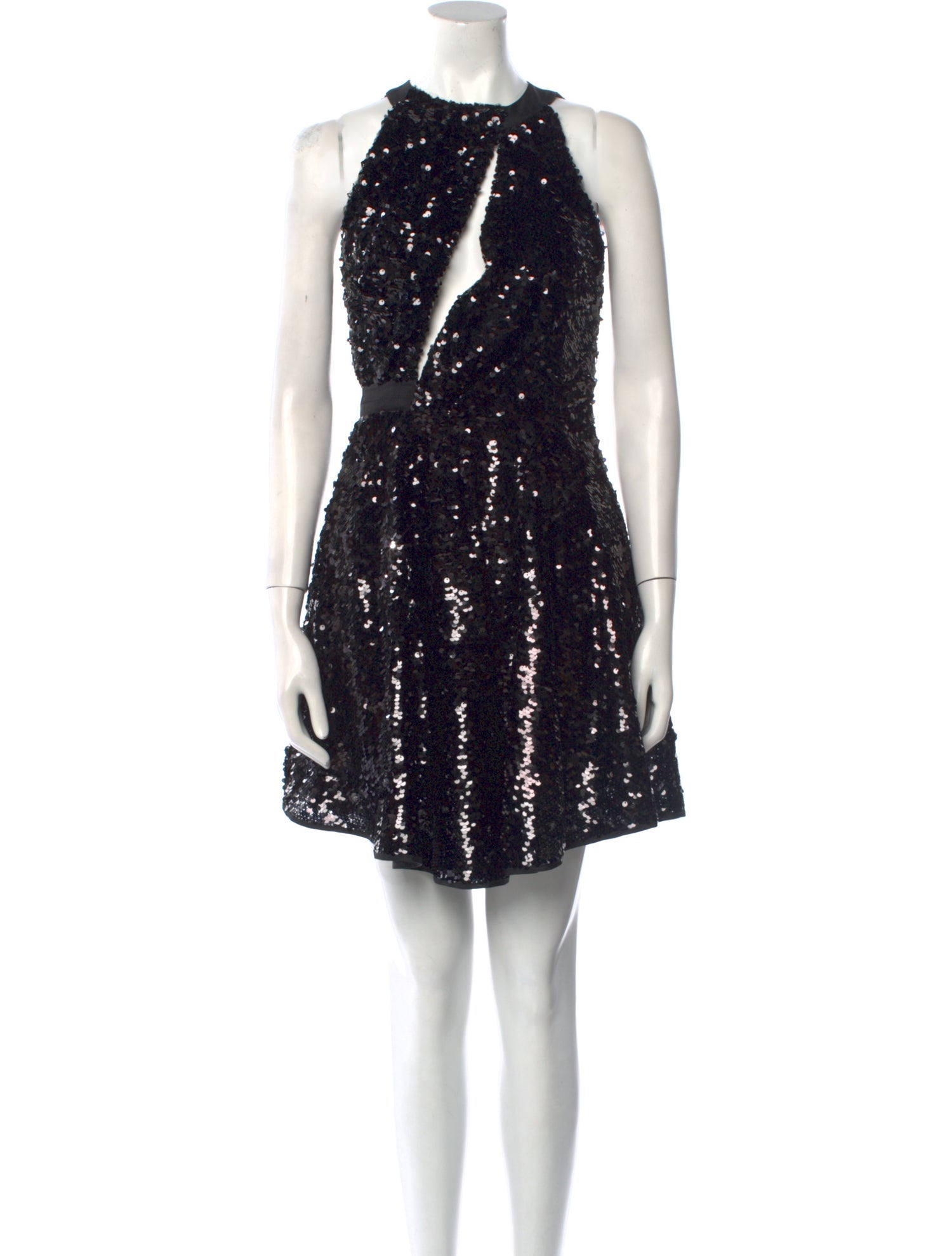 Pinko Crew Neck Mini Dress