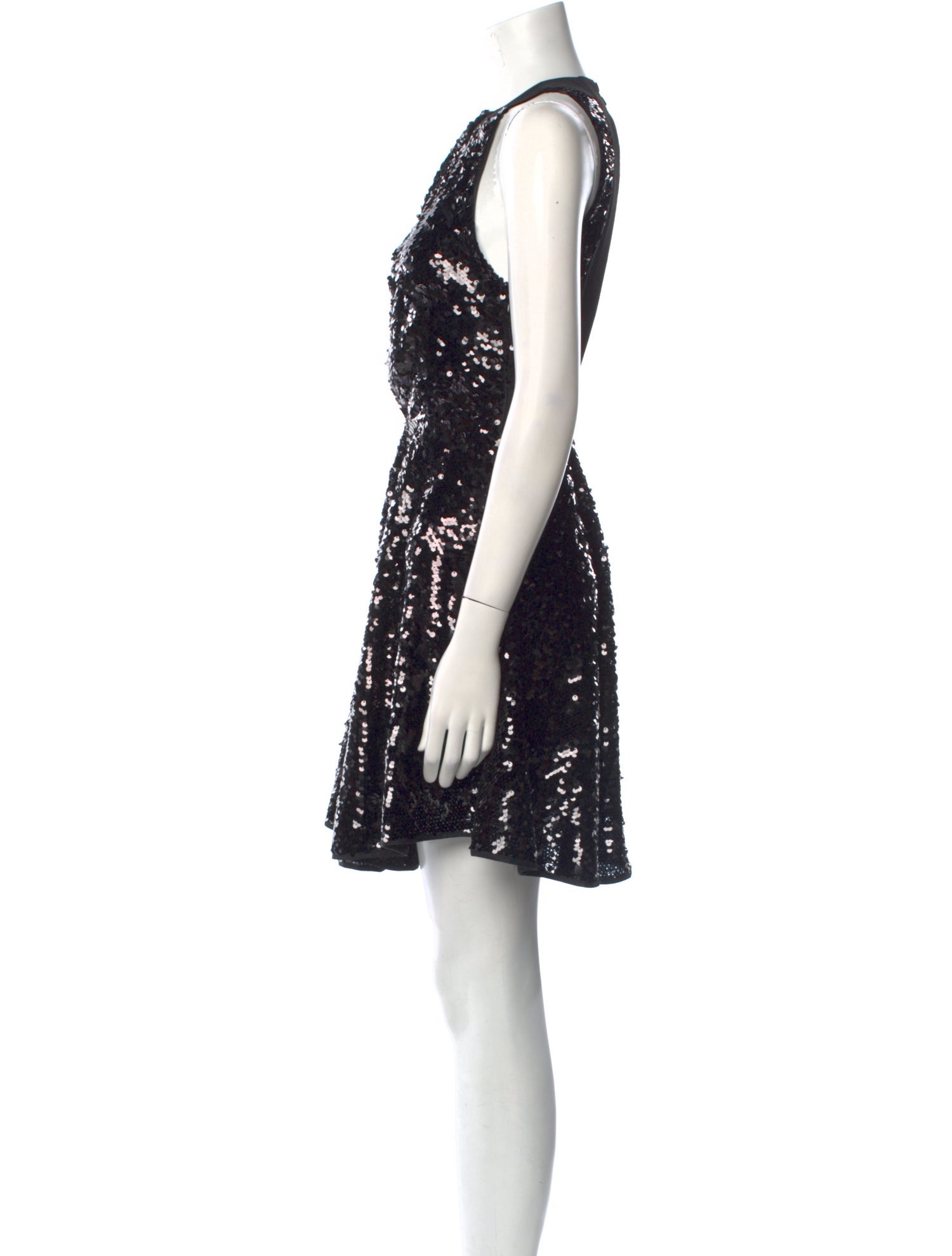 Pinko Crew Neck Mini Dress