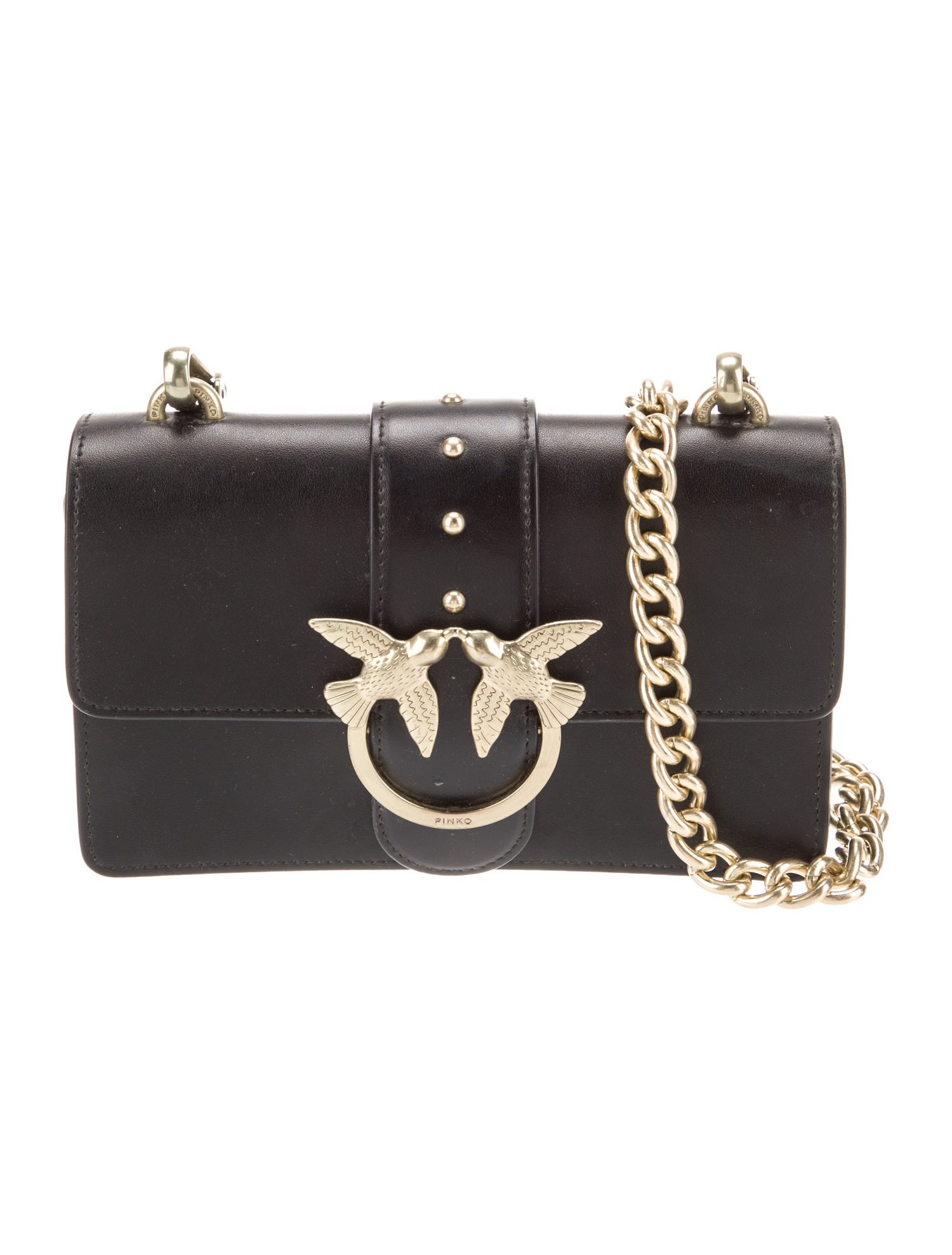 Pinko Leather Evening Bag