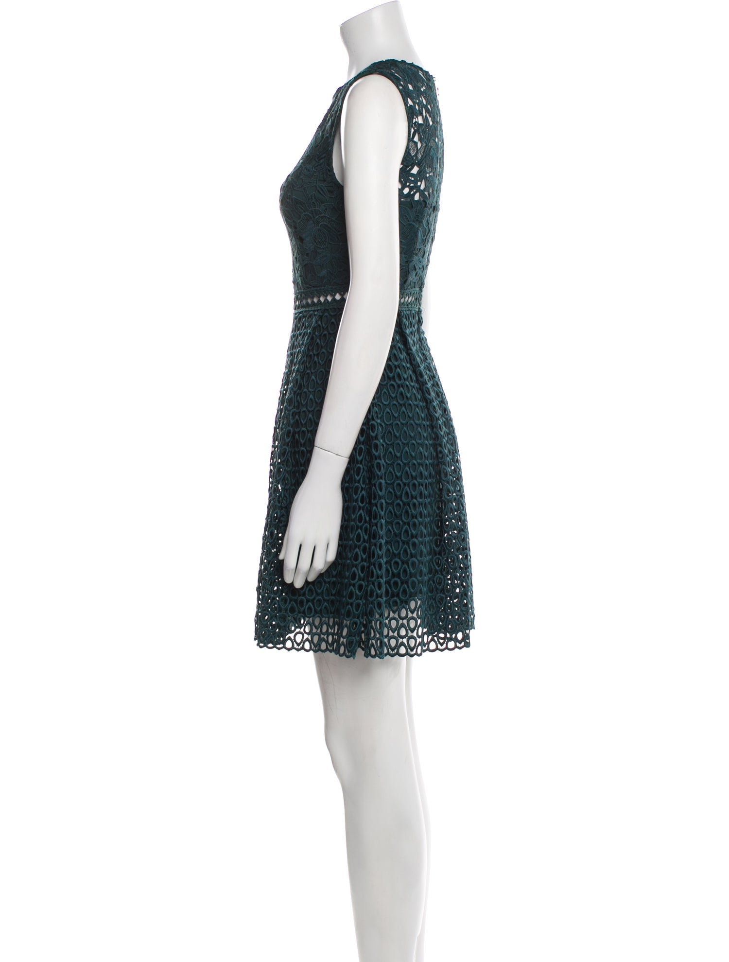 Pinko Lace Pattern Mini Dress