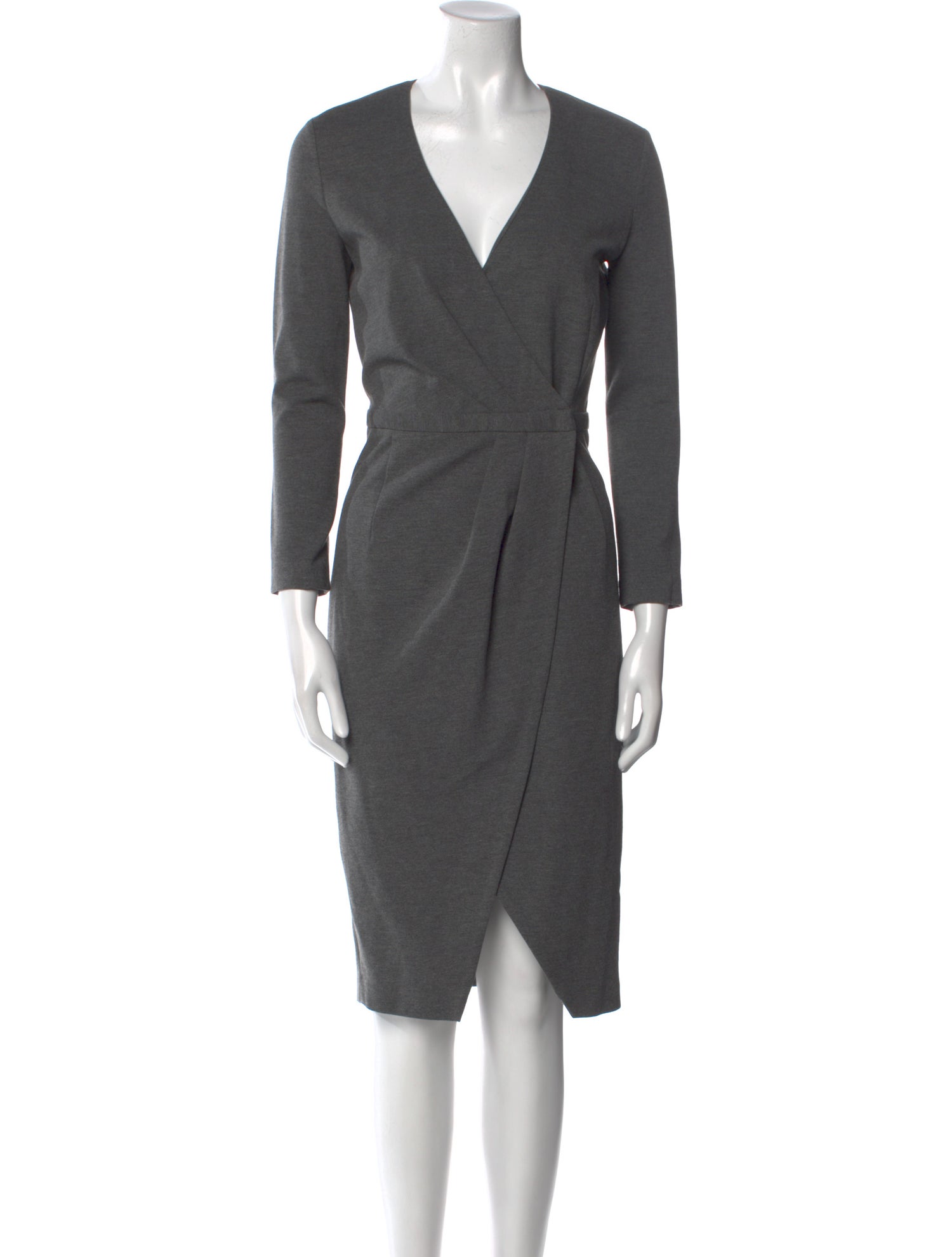 Pinko V-Neck Knee-Length Dress
