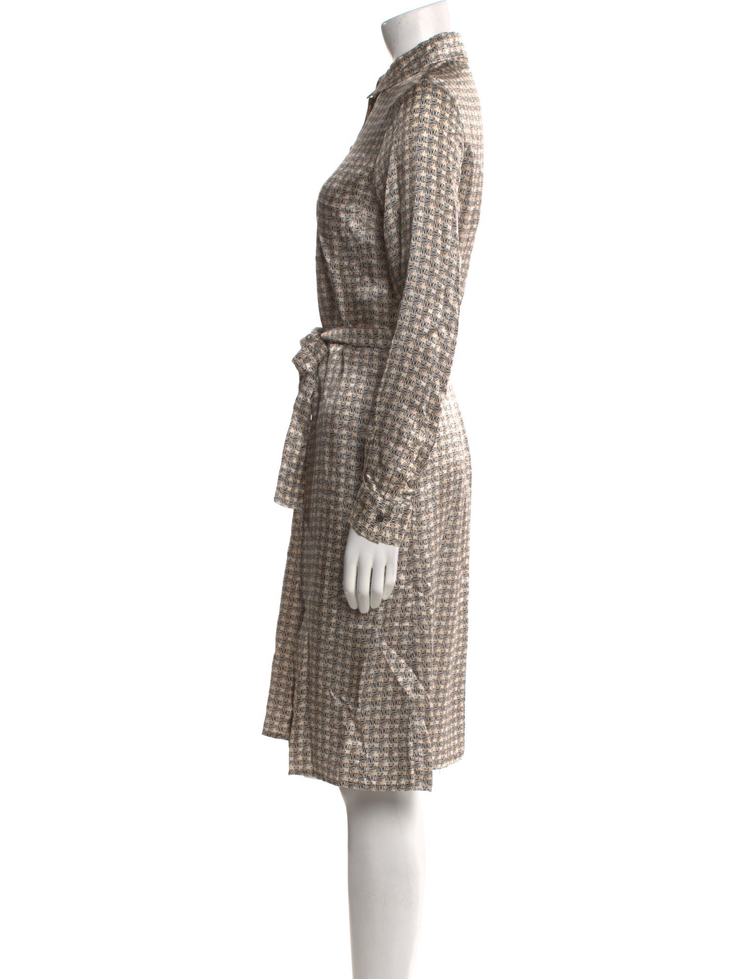 Pinko Printed Knee-Length Dress