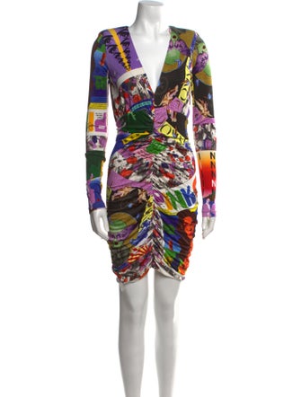 Pinko Printed Mini Dress