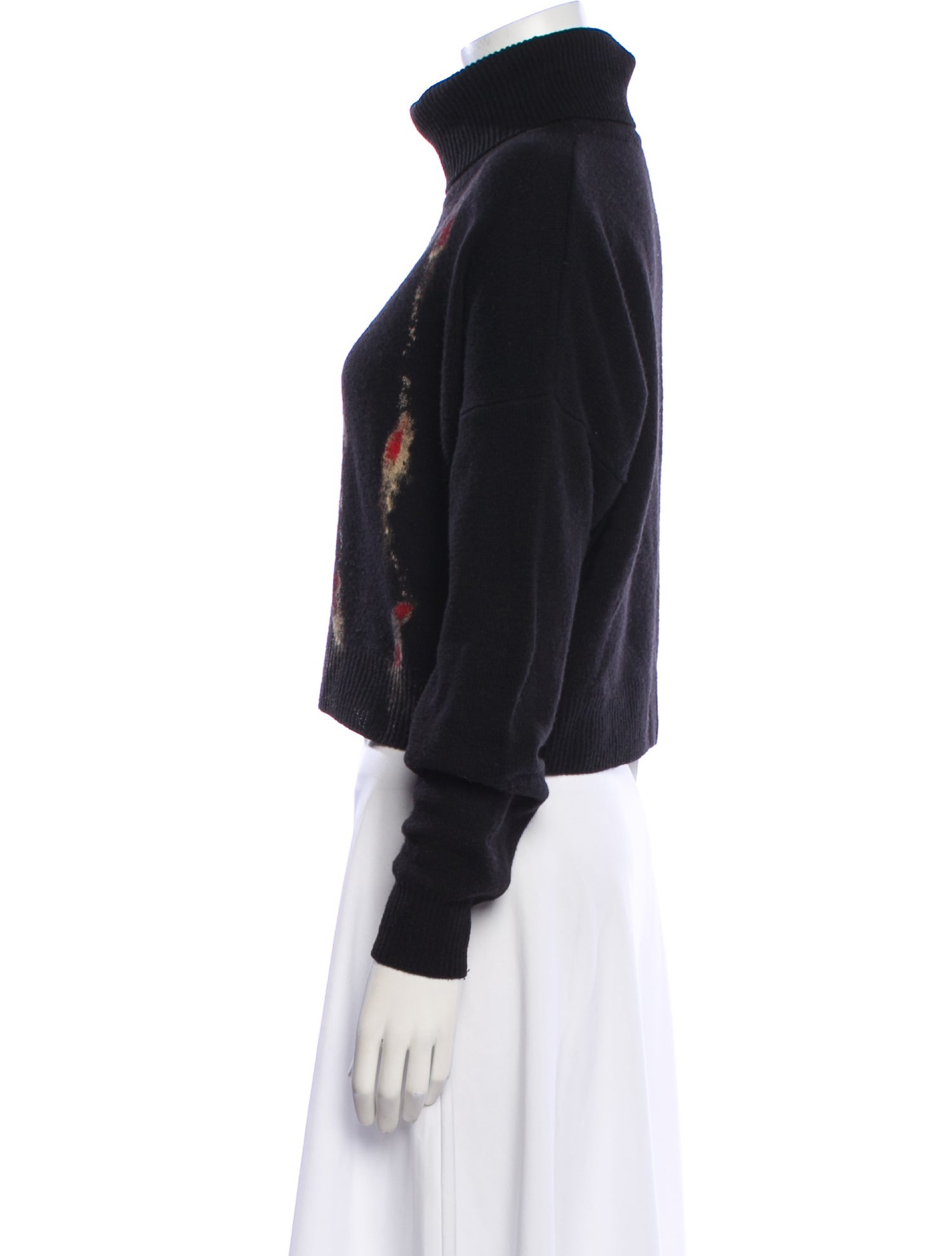 Pinko Wool Printed Sweater