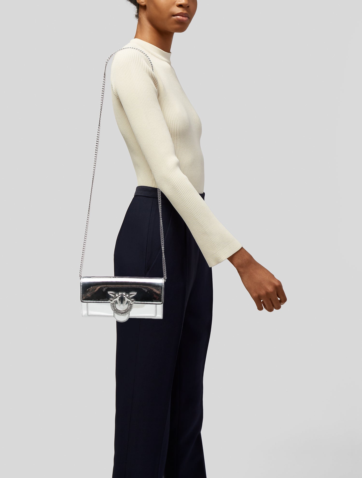 Pinko Leather Minaudière