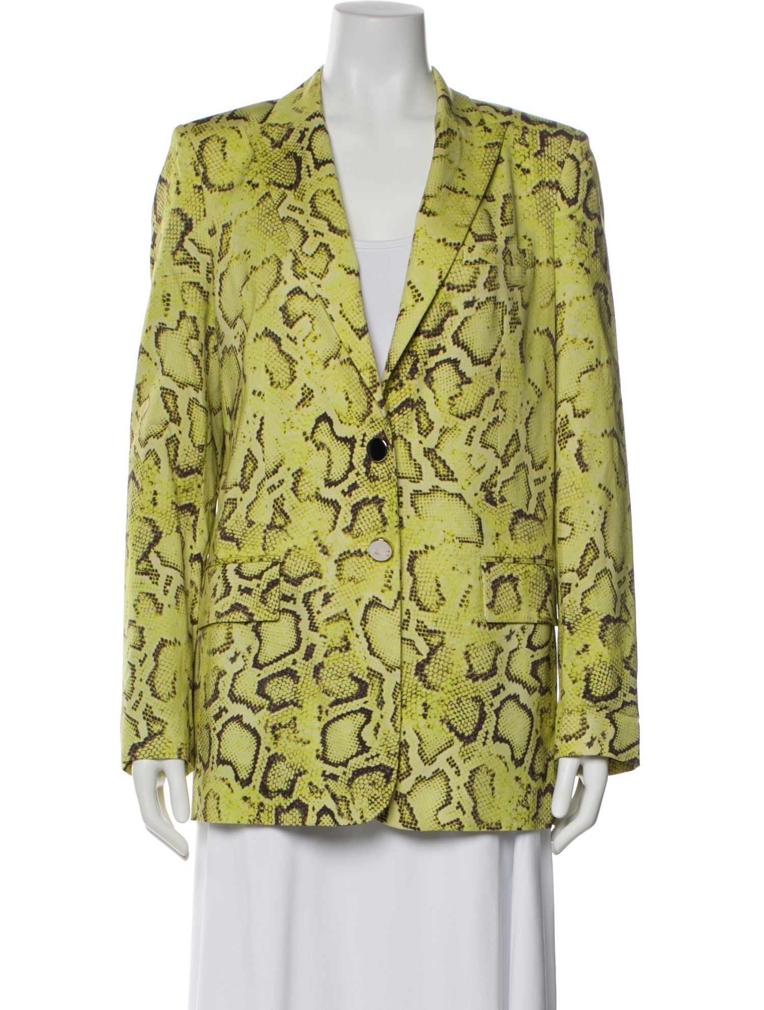 Pinko Animal Print Blazer
