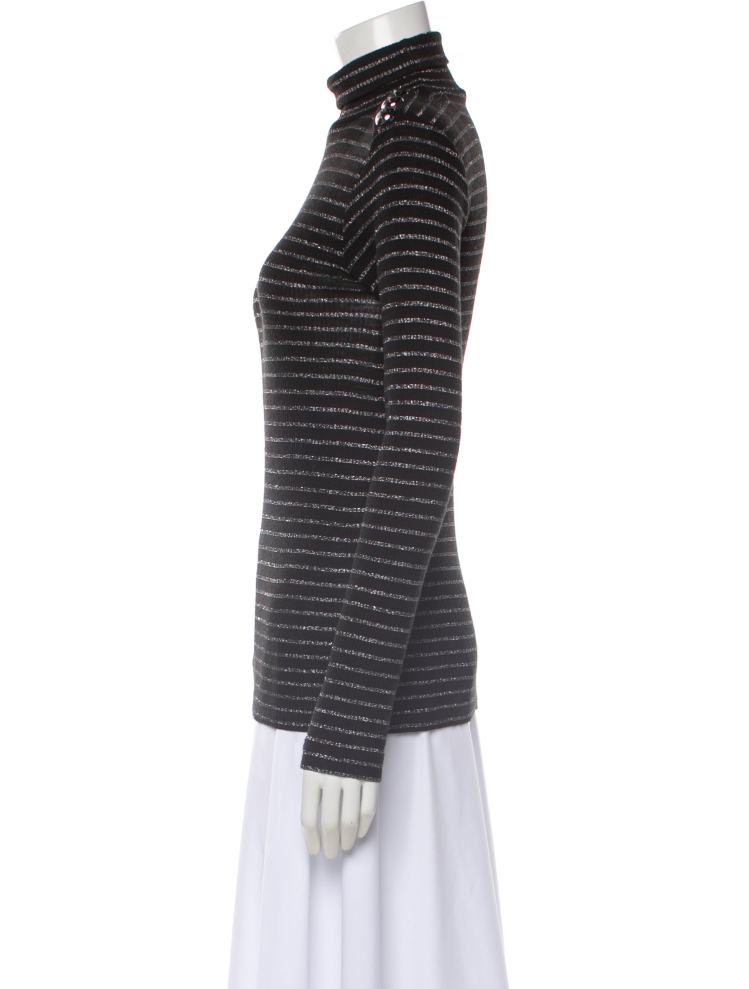 Pinko Cashmere Striped Sweater