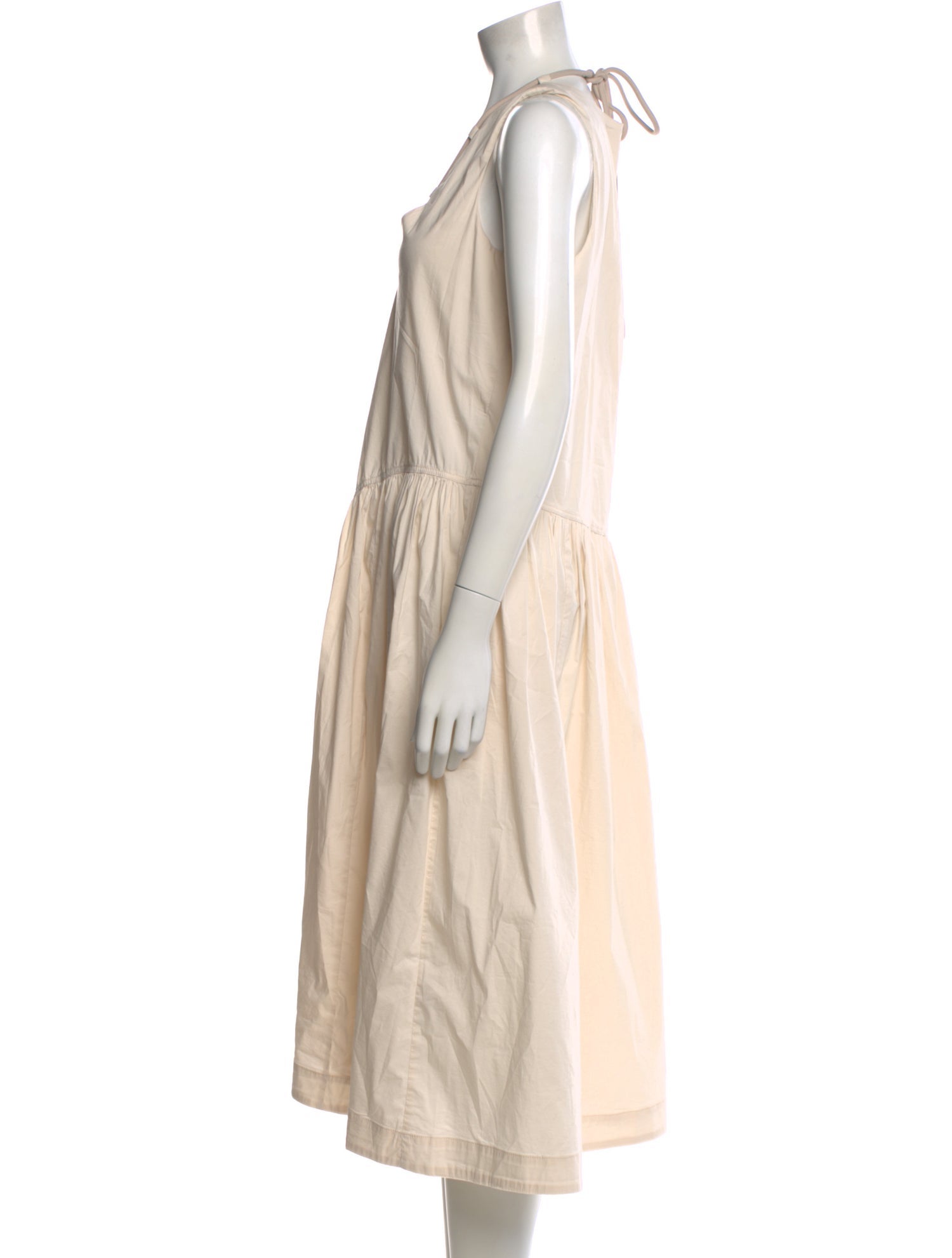 Pinko V-Neck Midi Length Dress