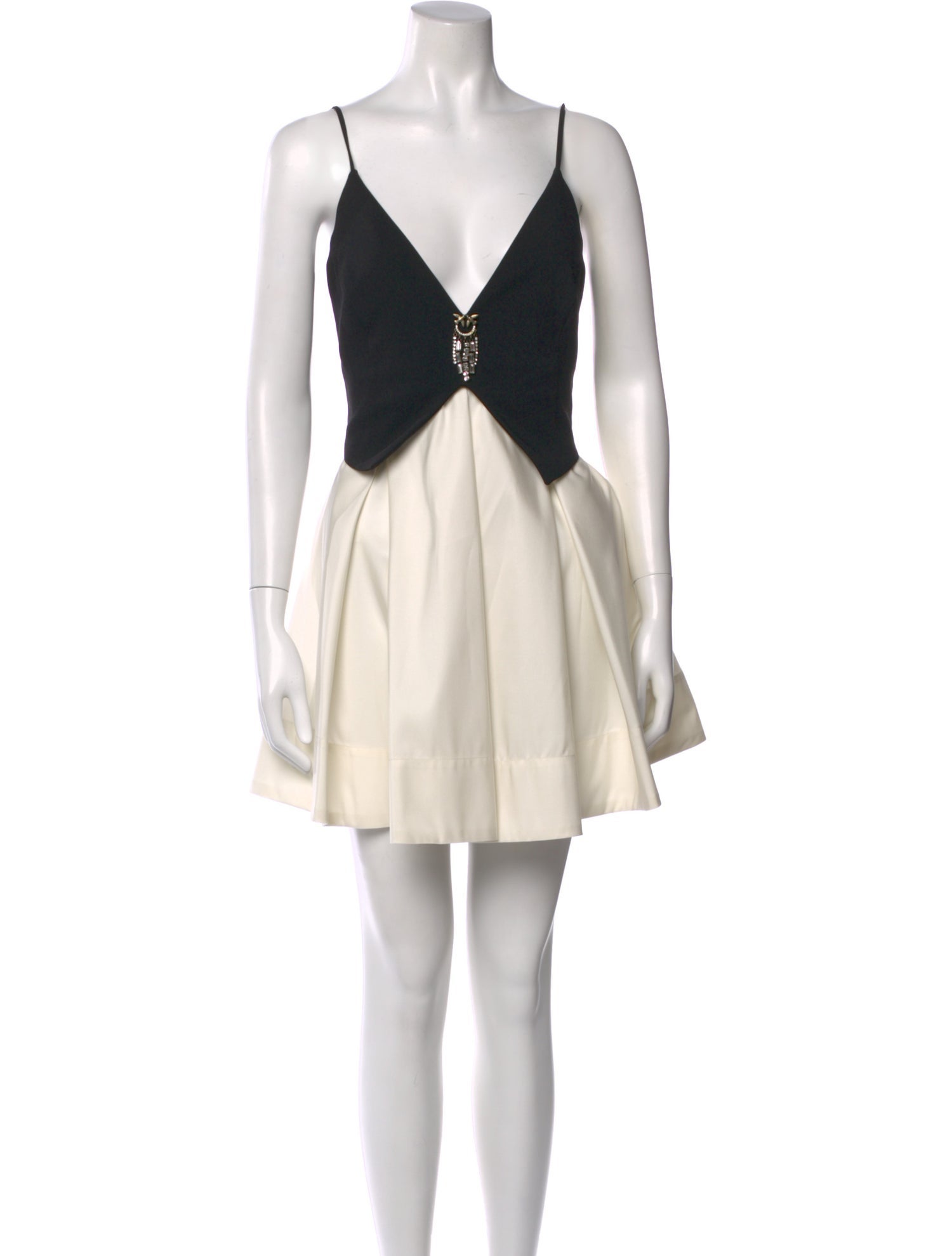 Pinko Square Neckline Mini Dress