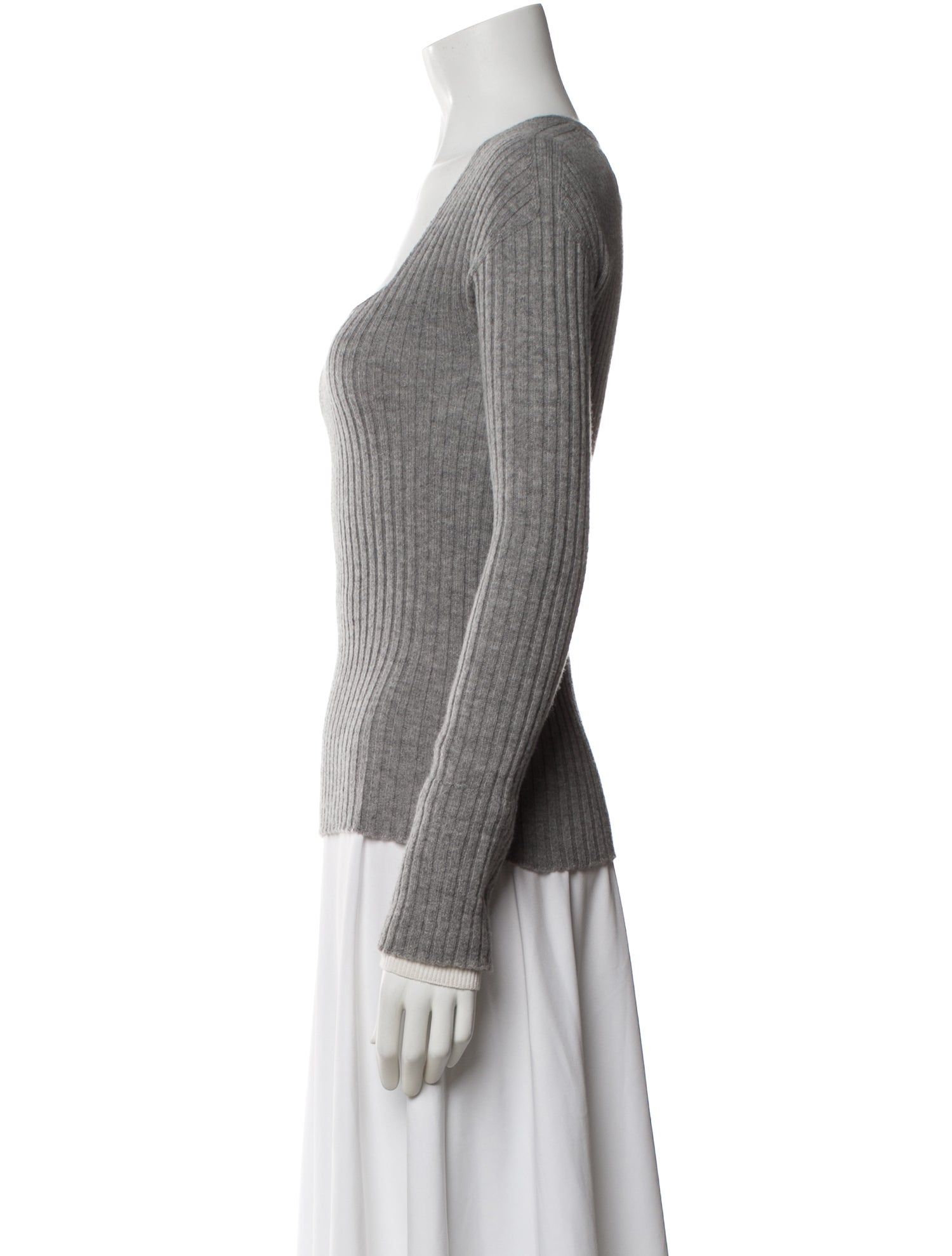 Pinko Wool Square Neckline Sweater