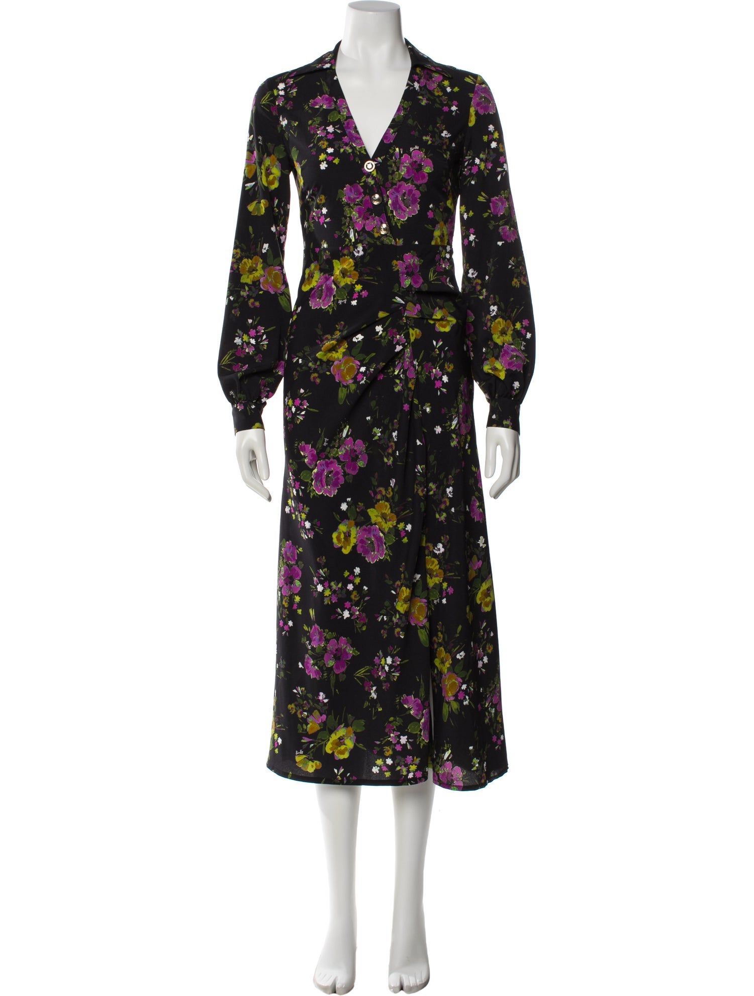 Pinko Floral Print Long Dress