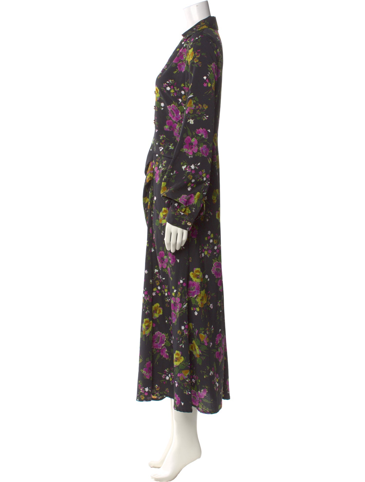 Pinko Floral Print Long Dress