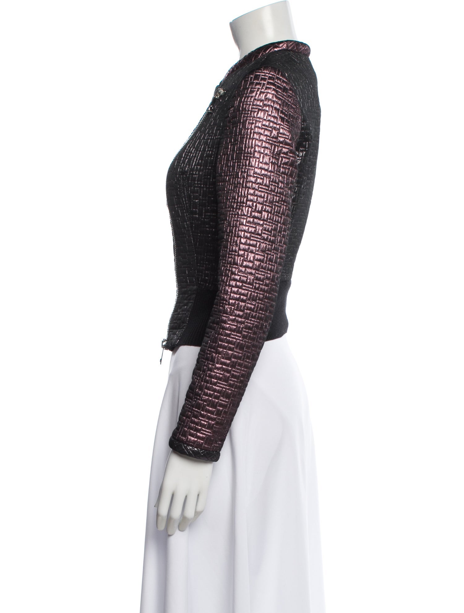 Pinko Tweed Pattern Jacket