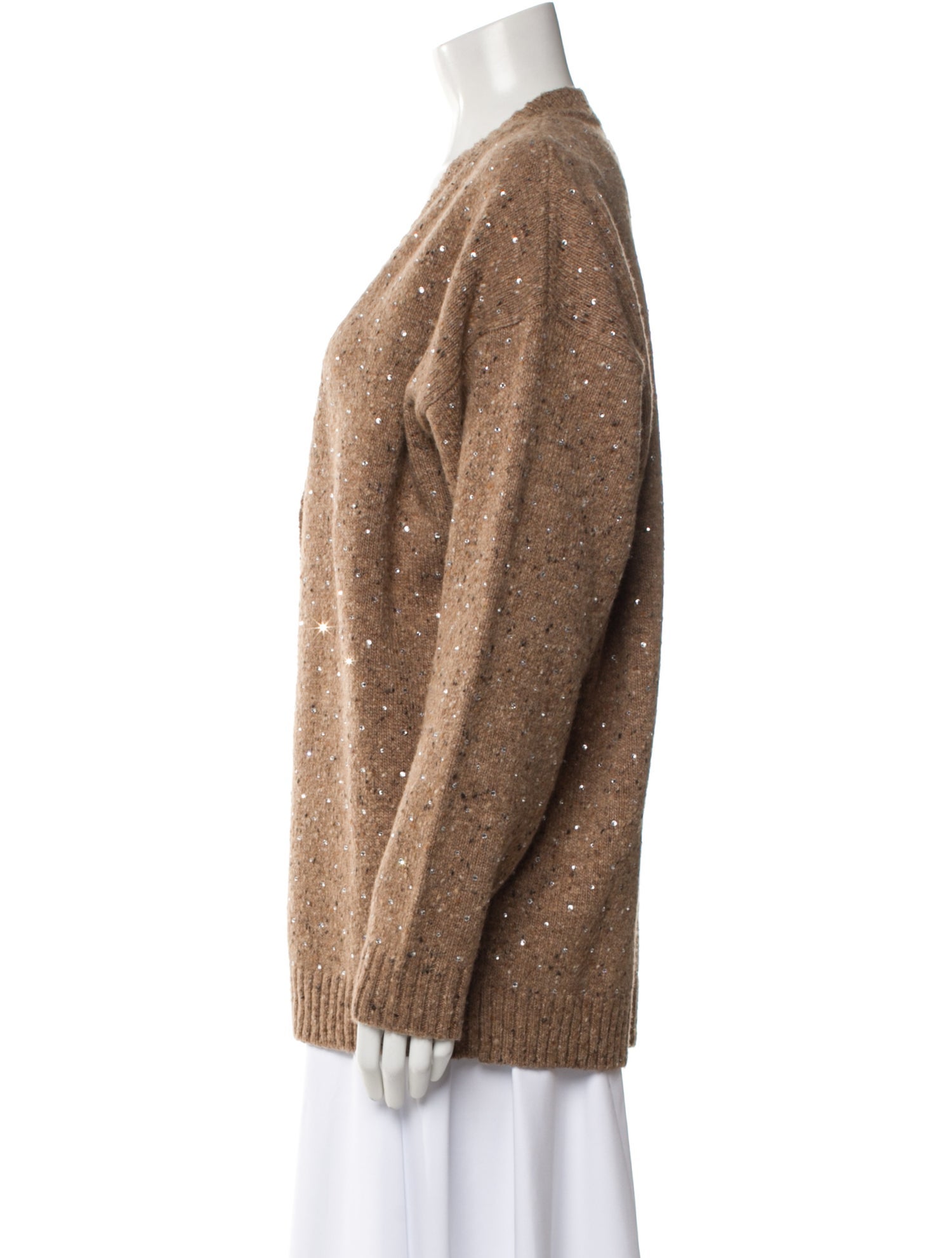 Pinko Wool V-Neck Sweater