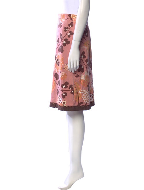 Persaman New York Floral Print Knee-Length Skirt