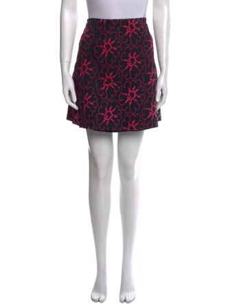 Persaman New York Floral Print Mini Skirt